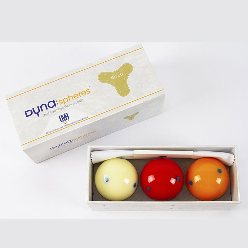 JUEGO BOLAS DYNASPHERES GOLD 61,5mm